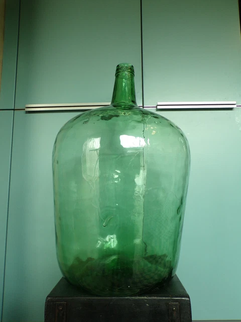 Bonbonne En Verre Ancienne 30 Litres
