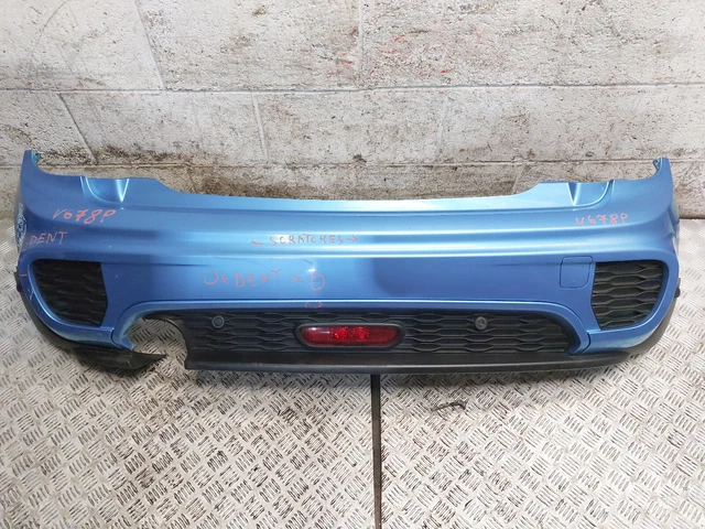 MINI COOPER F56 Jcw Complete Rear Bumper In Electri Blue B86 2014 £299. ...