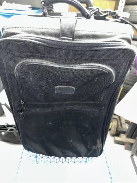 Vintage Tumi USA - Black Ballistic Nylon - 22” Wheeled Carry On Suitcase