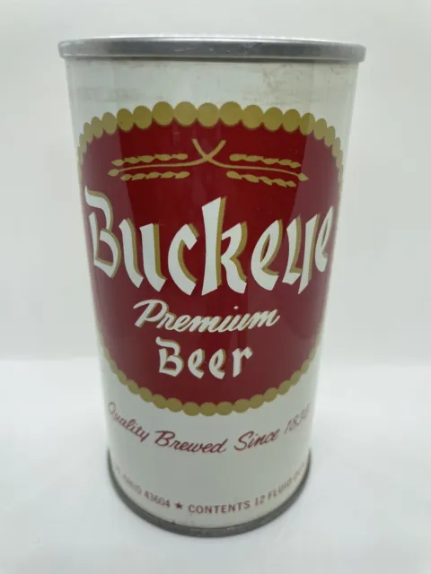Buckeye Premium Pull Tab Beer Can - 12 Fl. Oz. - Toledo, Ohio