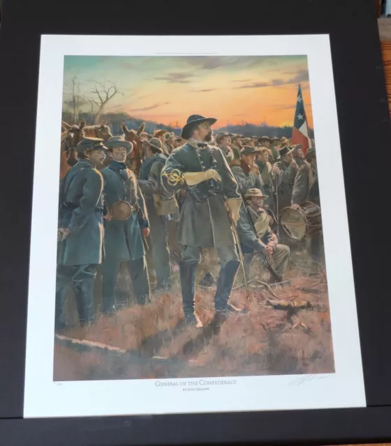 Don Troiani - General Of The Confederacy - Collectible Civil War Print