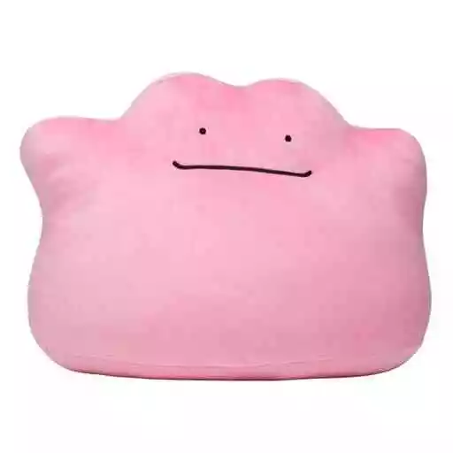 Pokemon Center limited Ditto fluffy Plush Doll 29×40×35cm(2017)