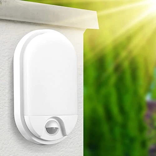 Adviti NEFRYT LED 15W Luminaire Exterieur Lampe de Jardin avec Détecteur de M...