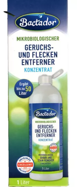 Bactador Geruchs- und Fleckenentferner Konzentrat 1 Liter