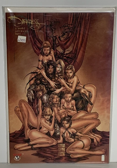The Darkness #7 Image Comics 1997 Tan Variant Cover B Harem Cover Rare Top Cow