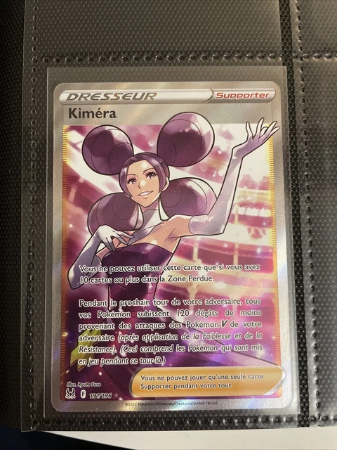 Pokemon 191/196 Kiméra Full Art EB11 Epee et Bouclier 11 Origine Perdue VF Franç