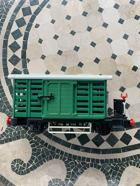 WAGON BÉTAILLÈRE PLAYMOBIL VINTAGE tbe  set n°4101 4