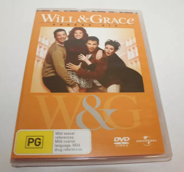 Will & Grace Season 6 DVD 2003 Brand New & Sealed