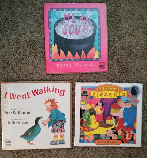 Teacher " Big Books" Easel Oversized Books - Lot Of 3 - New Sealed Teacher " Big Books" Easel Oversized Books - Lot Of 3 - New Sealed