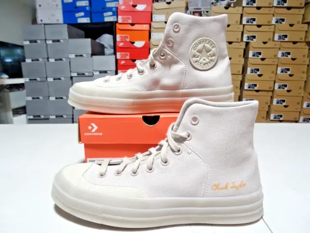 NEW Converse Chuck Taylor 70 Marquis HI High Top Shoes Egret + A04538C SZ 11