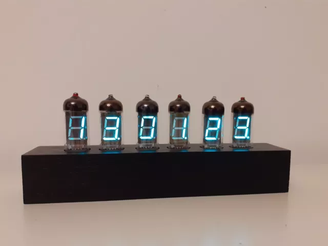 Wi-Fi Sync IV11 VFD Alarm Clock by Monjibox Nixie