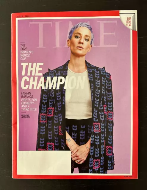 TIME Magazine Mag The Champion Women World Cup Megan Rapinoe July 2023