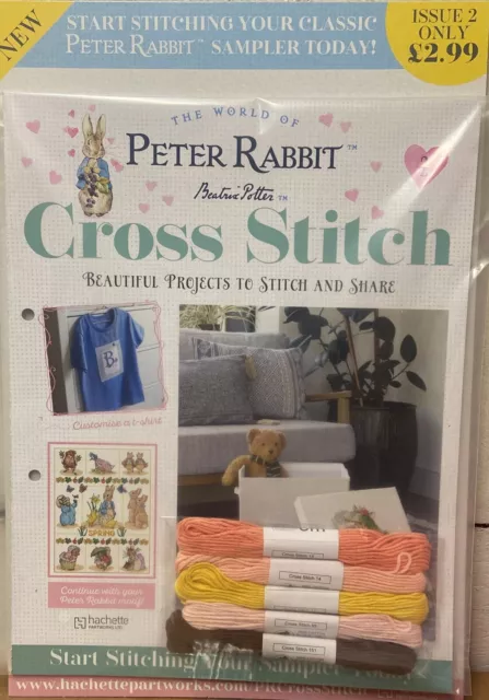 Hachette Beatrix Potter Peter Rabbit Cross Stitch Partwork Collection #2