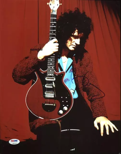 Brian May #1 Reprint 8X10 Photo Autographed Signed Christmas Man Cave Gift Queen