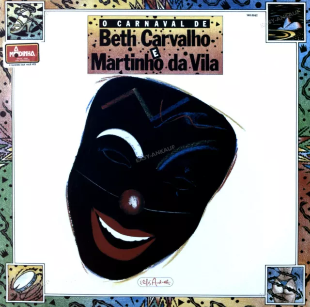 Beth Carvalho E Martinho Da Vila - O Carnaval De Beth... Brazil LP 1990 '