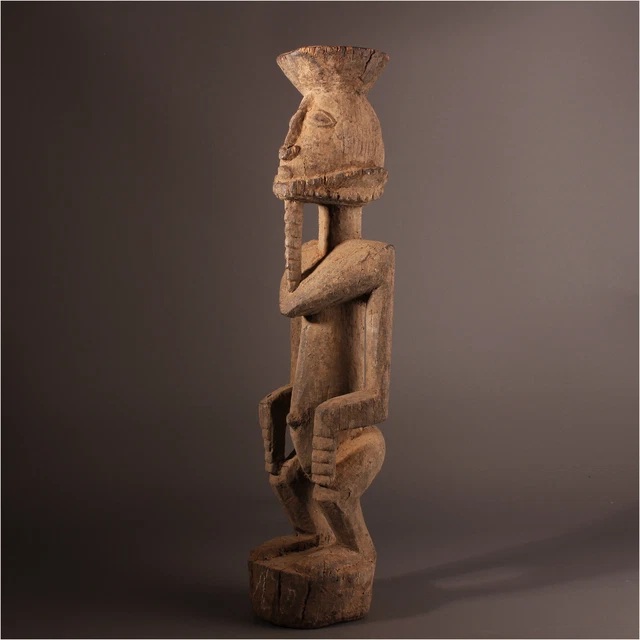 12365 Old Figure One Dogon Ancestor Mali 54 CM