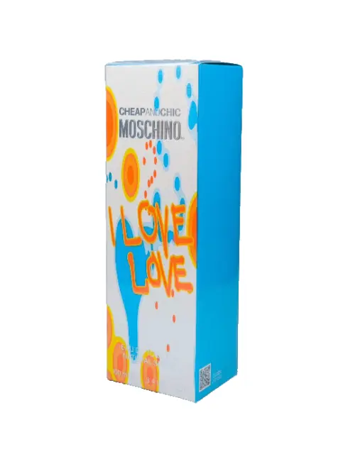 Moschino Cheap&Chic i Love 100ml EDT Eau de Toilette Spray Nuevo / Ovp Lámina