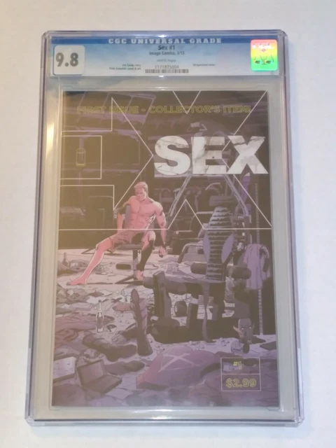 🔑 Image Sex #1 CGC 9.8 (Mature Audience) 1st print 2013 Low print run!