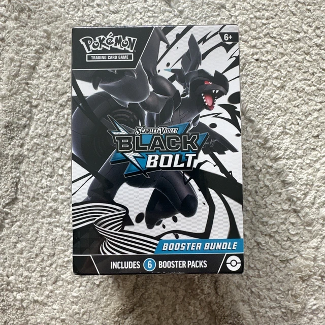 🌟 POKÉMON TCG Black Bolt Booster Bundle Sealed (6pack/box) FAST ...