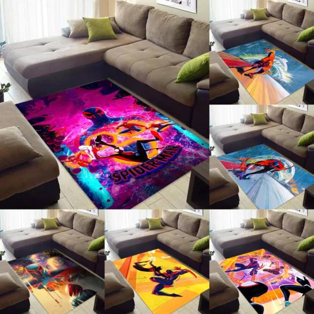 Spider-Man 2099 Miguel O'Hara Area Rugs Bedroom Living Room Anti-slip Floor Mats