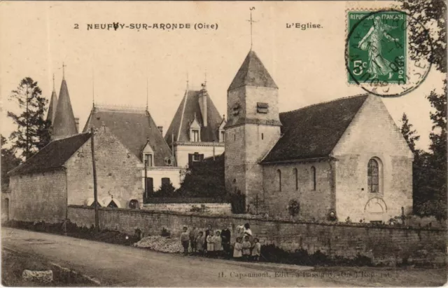 CPA NEUFVY-sur-ARONDE L'Eglise (1207593)