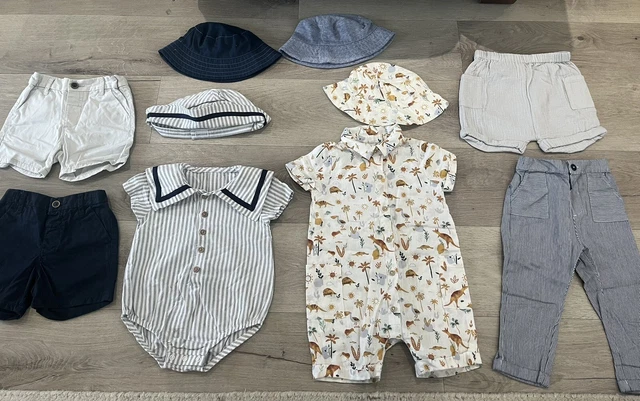 Baby Boy Summer Outfit Bundle 12-18 months Next M&S Tu George