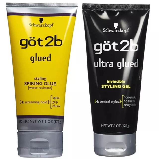 Schwarzkopf Got2b Ultra Glued Invincible Styling Gel/ Spiking Glue