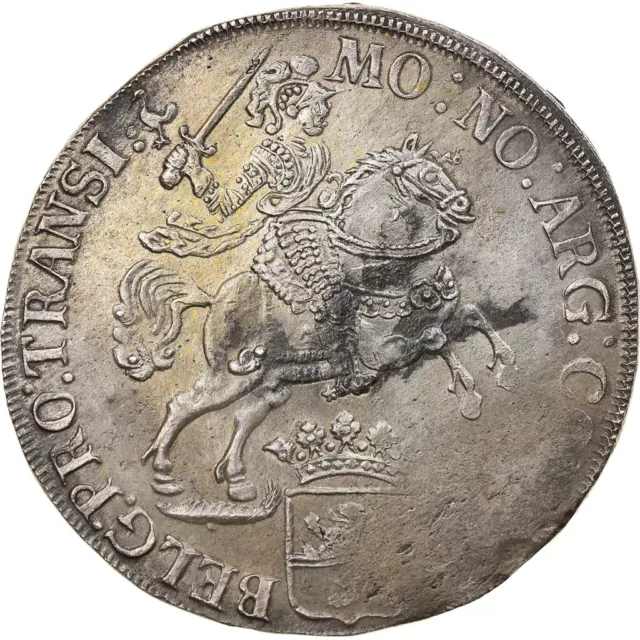 [#865594] Münze, Niederlande, OVERYSSEL, Ducaton, Silver Rider, 1734, SS+, Silbe