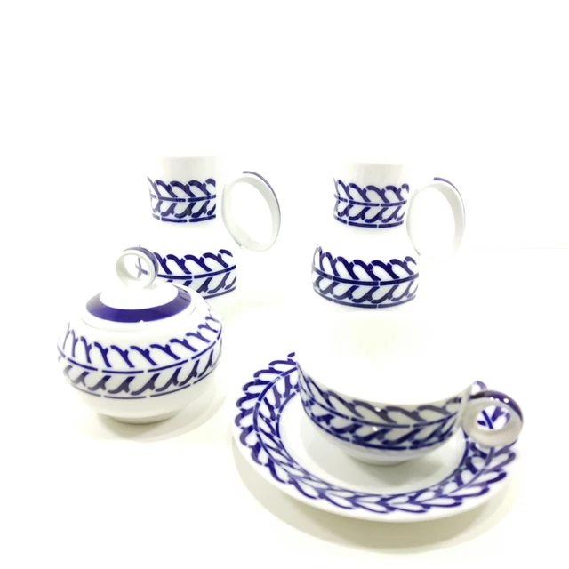 Sargadelos Juego de Desayuno 2 Servicios Toques E (PO164404)