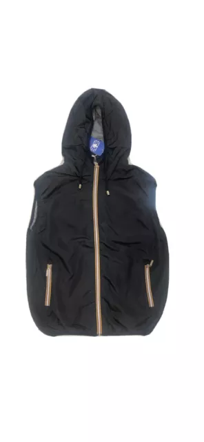 Smanicato Uomo Leggero Giubbotto Casual Giacca Giubbino Gilet estivo kway L