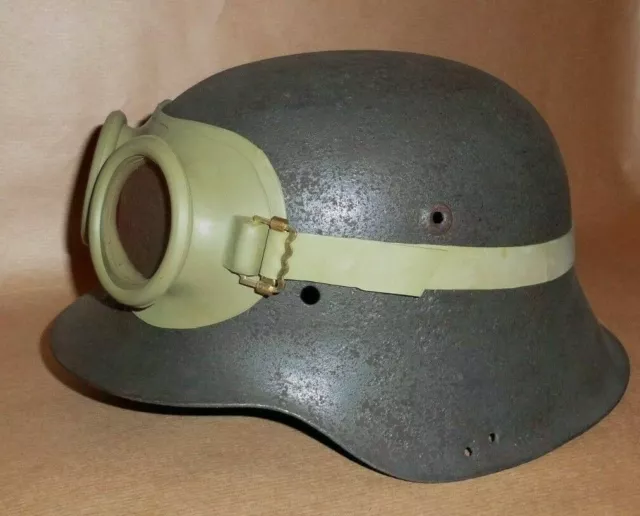 German Ww2 Afrika Korps Tropical Goggles Wehrmacht Motorised Troops 1942 Repro