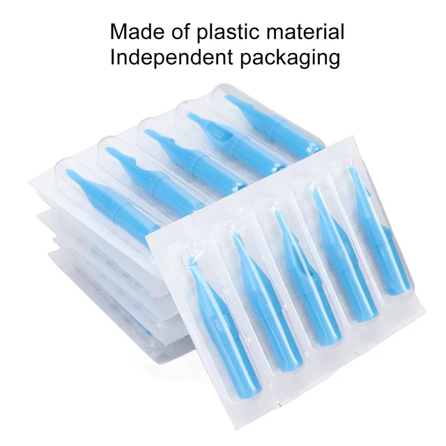 (3DT)50x Tattoo Needle Tips Set Independent Packaging Disposable Tattoo IDS