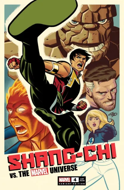 Shang-Chi #4 1:50 Michael Cho Variant Marvel Comics 2021 Eb177