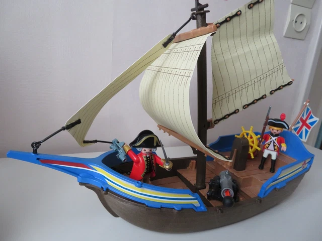 PLAYMOBIL® 5140 VOILIER roux bateau pirate soldats bateau NEUF EUR 62