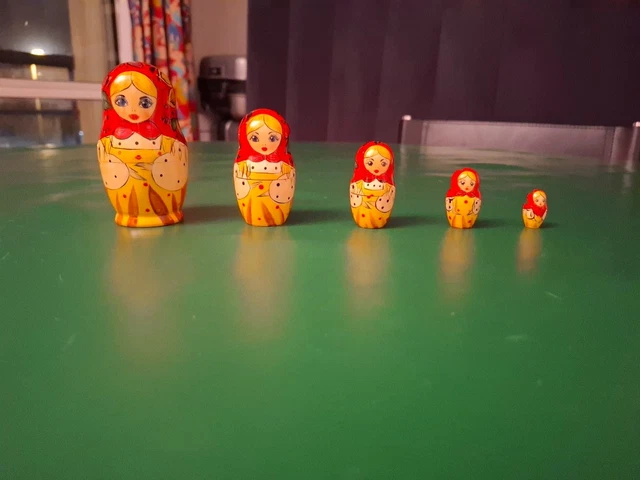 Poupées gigognes, ensembles de poupées en bois, Matryoshka russe
