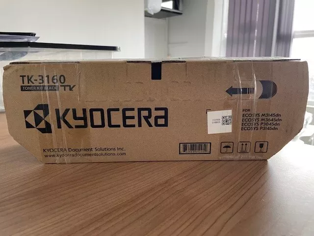 Genuine Kyocera TK-3160 Black Toner Cartridge