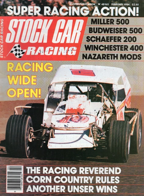 STOCK CAR RACING Magazine February 1984 - Geoff Bodine - Richard Petty ...
