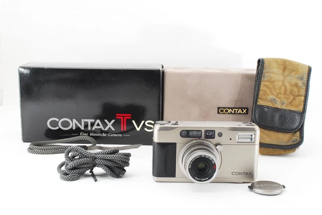 [Near MINT with Box] Contax TVS 35mm Point & Shoot 35mm Film Camera From JAPAN