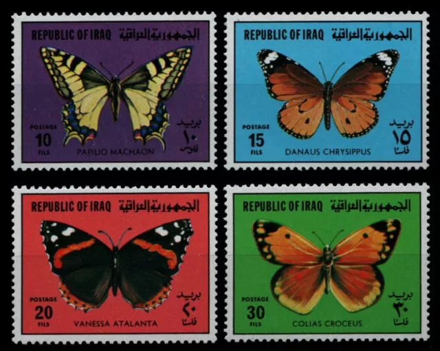 Irak 1980 - Mi-Nr. 1066-1069 ** - MNH - Schmetterlinge / Butterflies