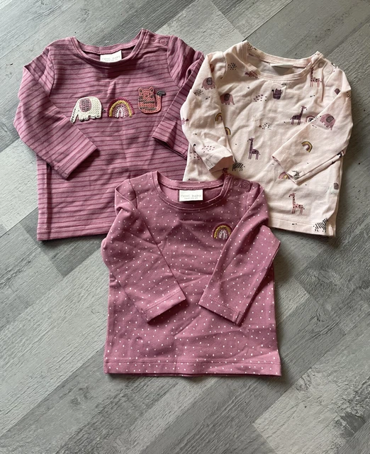 Nuovi top a maniche lunghe per bambine - successivi - fino a 1 mese