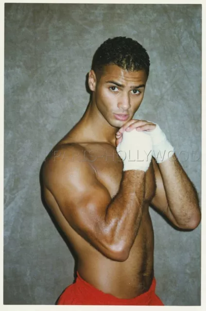 James A. Fox Boxe Boxing 1997 Vintage Photo Original #9 Serie #2 Gay Interest