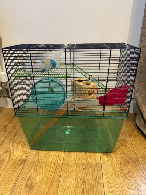 Savic Habitat Metro - Gerbil, hamster or mouse Cage - Gerbilarium