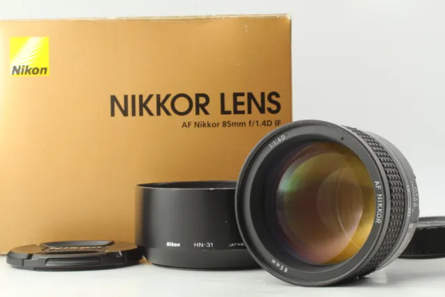 【MINT in Box】Nikon AF NIKKOR 85mm f1.4 D IF Portrait Prime Lens From JAPAN