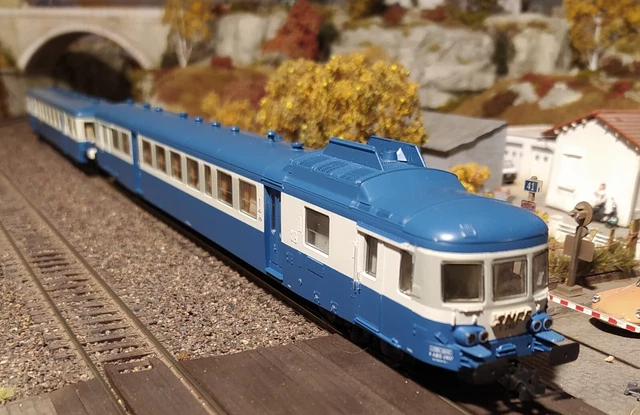 ROCO HO. MOTORRAIL and its trailer in box. Analog model. £122.59 ...