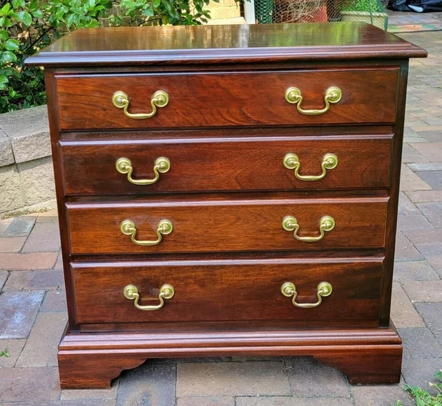 Solid Cherry Nightstand - Four drawers w/ dovetailed construction