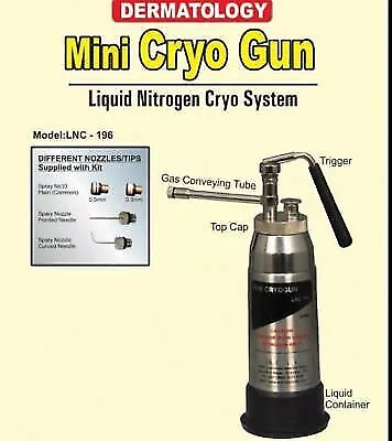 Mini Cryo Gun Liquid Nitrogen Cryo System for dermatology