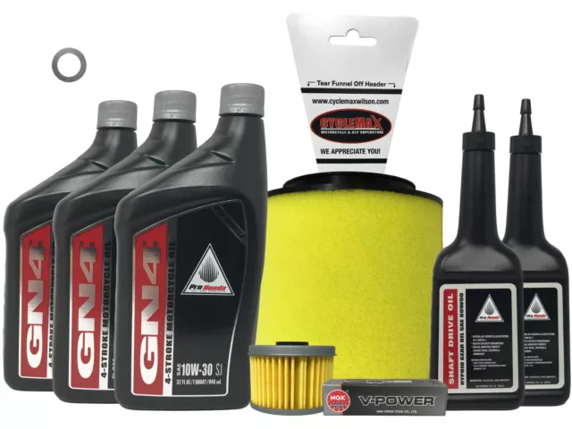 2014-2018 Honda TRX420 OEM Full Service Maintenance Kit with 10W-30 Oil