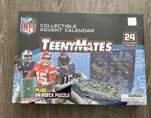 NEW TEENYMATES ADVENT NFL Calendar Party Animal 2023 Sold Out In Hand