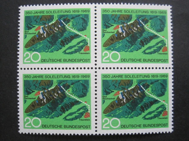 Bund  MiNr. 602  Viererblock postfrisch**   (AG 282)
