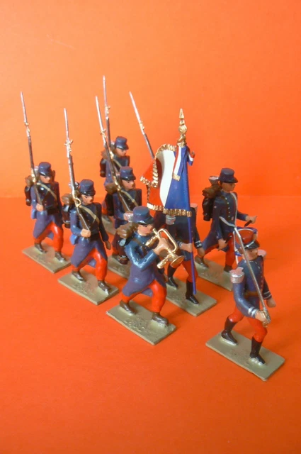 Lucotte  : Armee Francaise  Magnifique Coffret Infanterie De La Guerre 1870